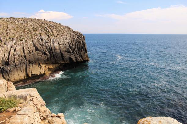 istock Views of the wild Atlantic Ocean with beautiful cliffs in Peniche 969661504