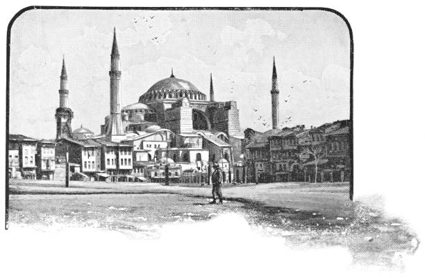 istock The Hagia Sophia in Istanbul, Turkey - 19th Century 969665262
