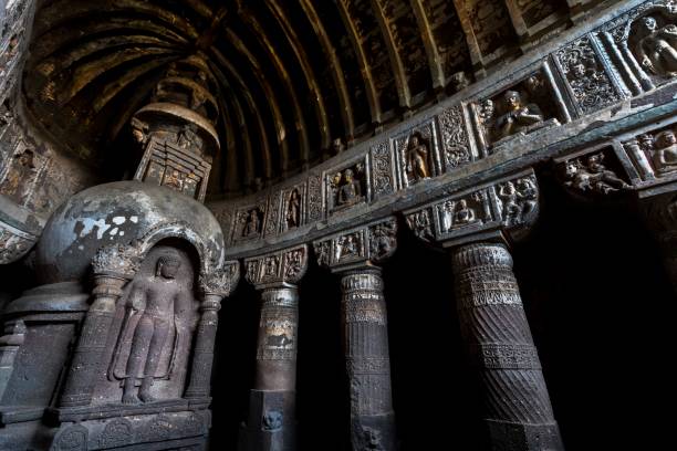 istock Ajanta Caves in Maharashtra 969666972