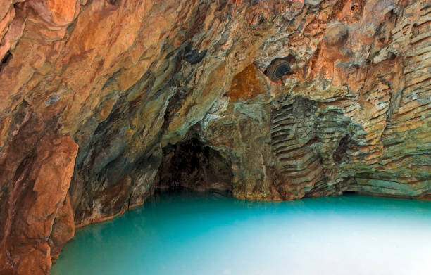 istock Underground lake Proval in Pyatigorsk. 969667480