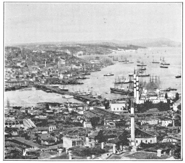 istock Galata and Pera in Istanbul, Turkey - Ottoman Empire 969671292