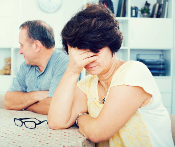 istock Sad mature woman experiencing family problems 969677300