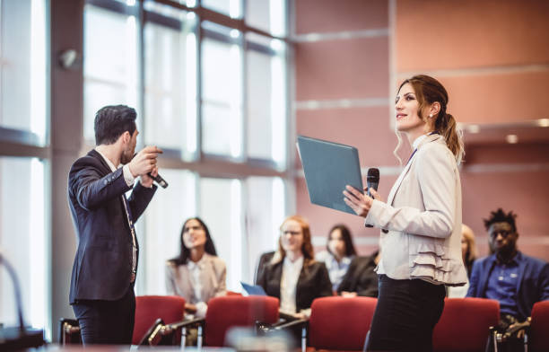 istock Business People at a Conference Meeting 969687812