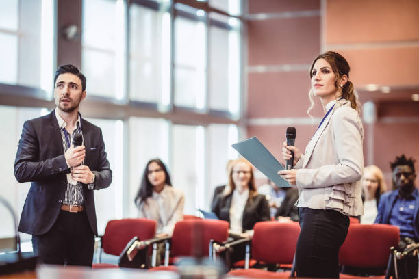 istock Business People at a Conference Meeting 969687854