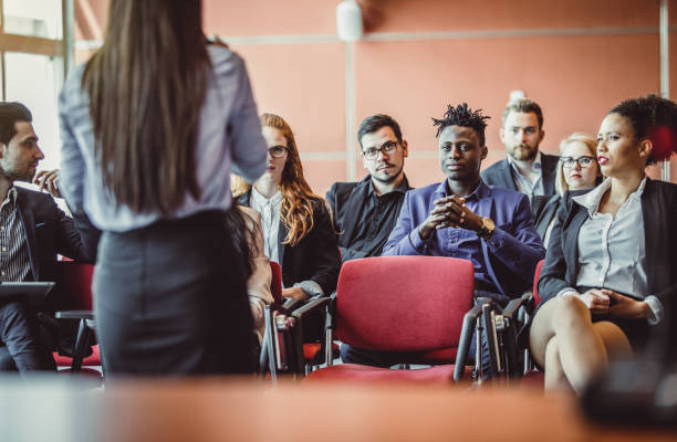 istock Business People at a Conference Meeting 969693014