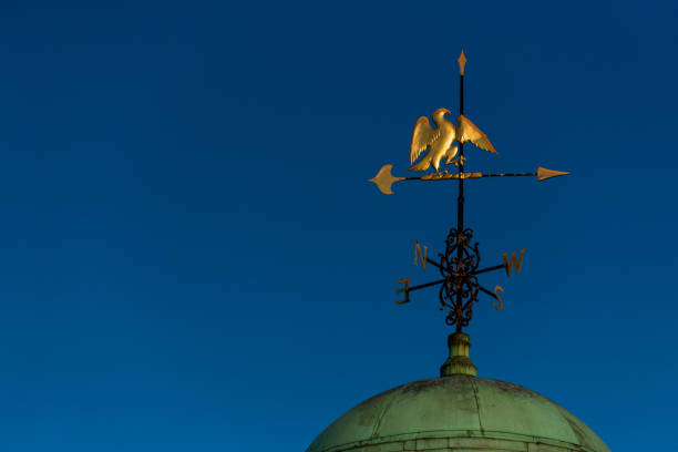 istock golden phoenix weather vane 969704358