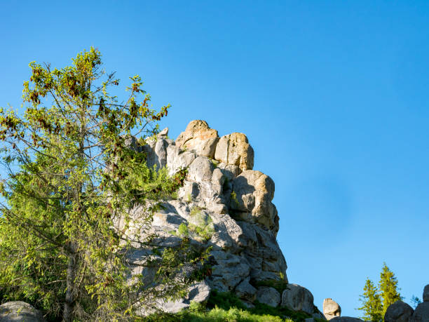 istock big rocks with blue sky beautifull landscape 969704732
