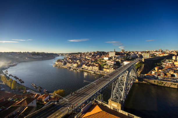Portugal's second city sits on the steep hills leading down to the Douro River, joined to the town of Vila Nova de Gaia by the Luis I Bridge.