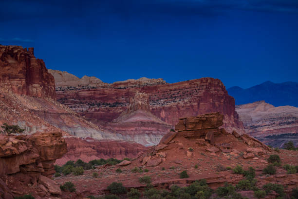 istock Indigo Twilight in Capitol Reef National Park 969720028
