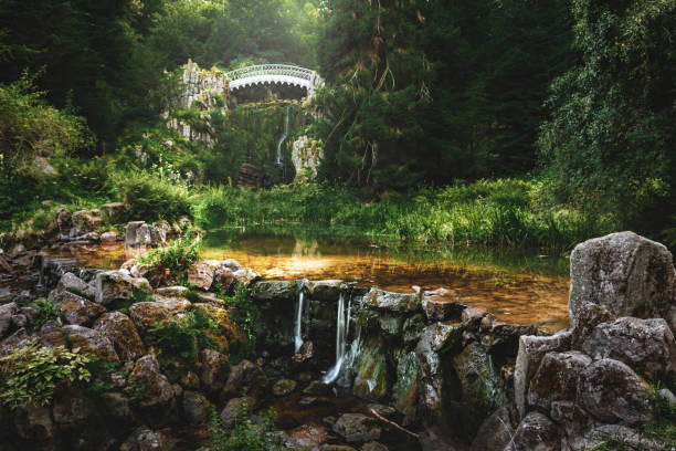 The devil's bridge - Cassel - Germany stock photo