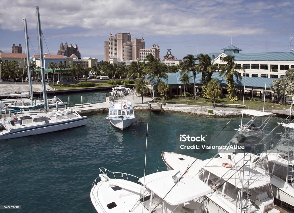 En Nassau, Bahamas marina - Foto de stock de Bahamas libre de derechos