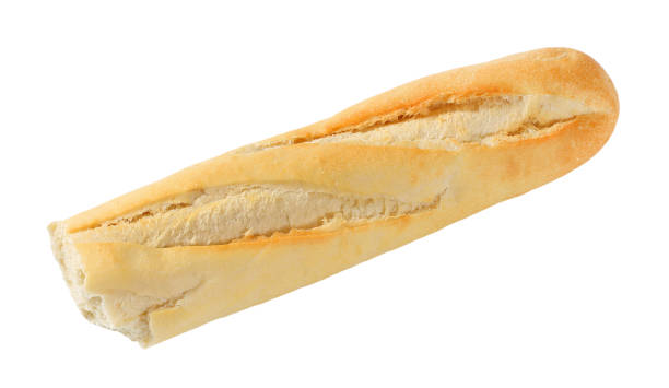 istock half of French baguette 969807328