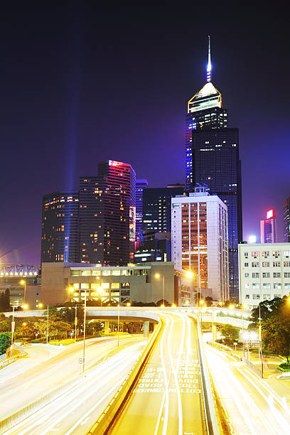 istock Hong Kong Cityscape at Night. 96980825