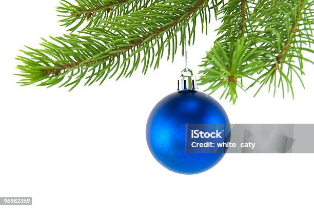 Ball Christmas Stock Photo - Download Image Now - Blue, Bright, Celebration
