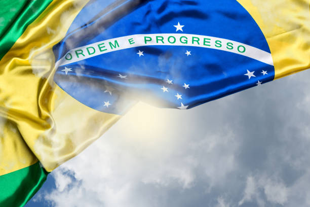 istock Brazilian flag 969833978