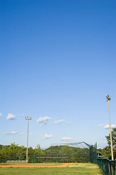 istock Baseball Field at Baseball Game at Park 96984307