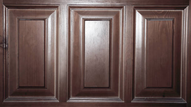 istock close up.brown wood panel.photo with copy space 969844946