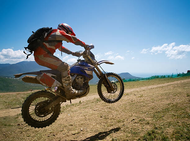 istock Jumping offroad rider 96984902