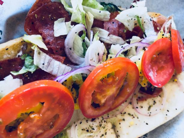 istock Italian sandwich , fast food 969865808
