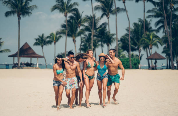 istock Friends on the beach 969887032