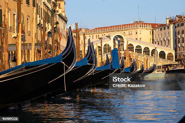 Rialto Bridge And Canale Grande In Venice Stock Photo - Download Image Now - Ancient, Arch - Architectural Feature, Architecture