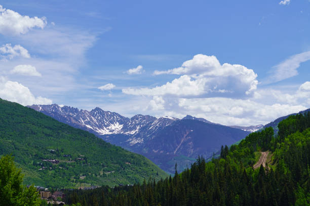 istock Jagged Edged Mountains Gore Range Vail Colorado 969893376