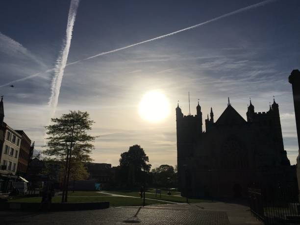 istock Exeter Cathedral green in the early morning - May 2018 969893454