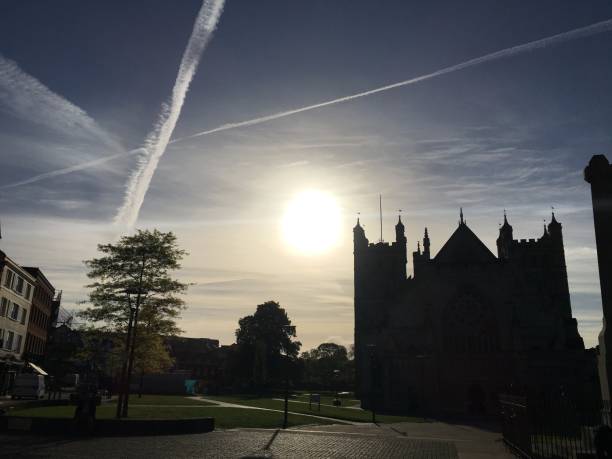 istock Exeter Cathedral green in the early morning - May 2018 969893512