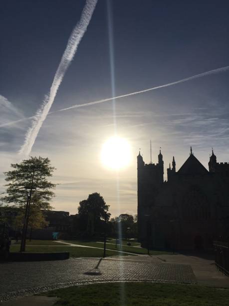 istock Exeter Cathedral green in the early morning - May 2018 969893534