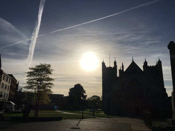 istock Exeter Cathedral green in the early morning - May 2018 969895712