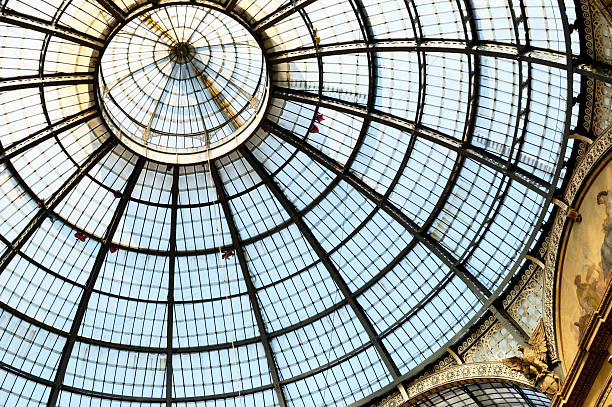 Glass ceiling background