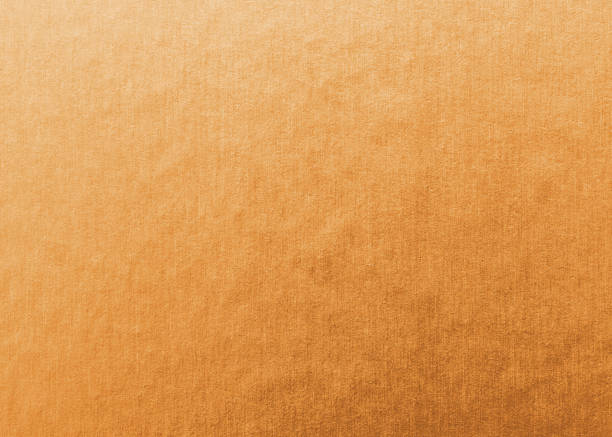istock Copper gold foil metallic wrapping paper shiny texture background for rustic wall paper decoration element 969910040