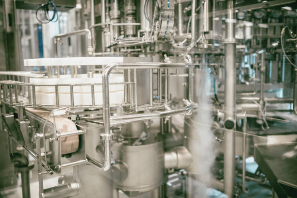 istock Automated Equipment For Water Distillation And Bottling 969917768