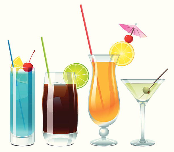 illustrations, cliparts, dessins animés et icônes de boissons alcoolisées pour les - hurricane cocktail