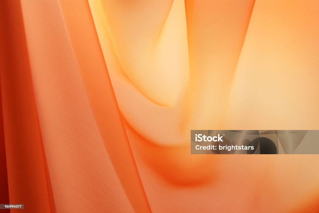 Orange-silk - Lizenzfrei Abstrakt Stock-Foto