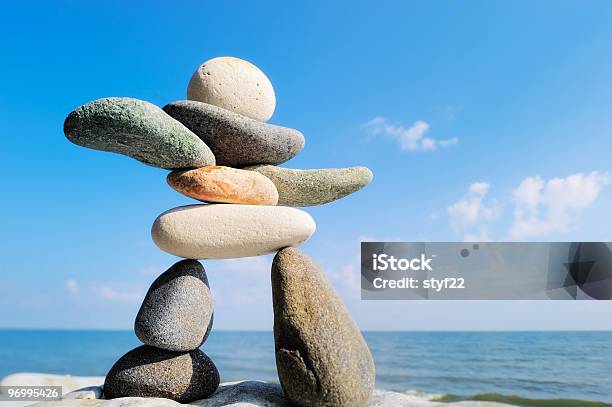 Symbolical Stones Stock Photo - Download Image Now - Balance, Coastline, Color Image