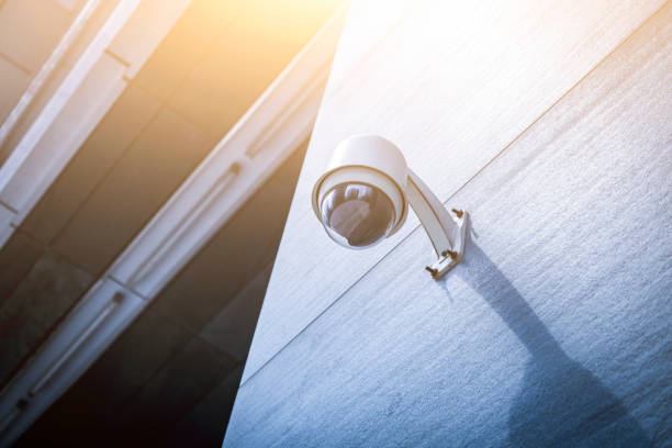 istock CCTV security camera front of a building in city 969955172