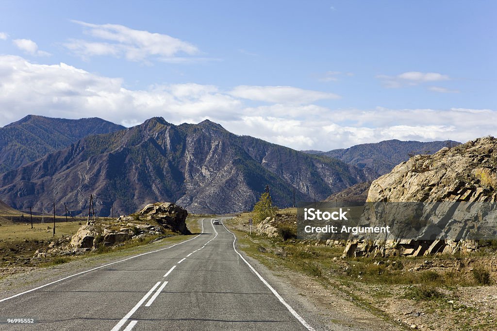 Mountain road  Asphalt Stock Photo