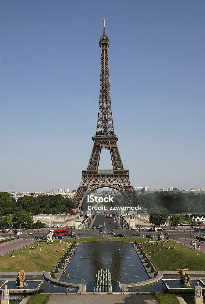 Torre Eiffel#2 - Foto de stock de Alto - Descrição Geral royalty-free
