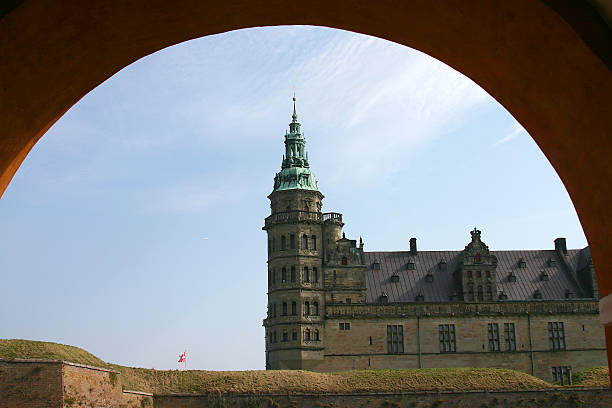 castelo de kronborg, dinamarca - kronborg castle imagens e fotografias de stock