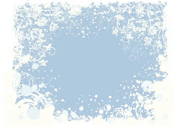 Vector illustration of Winter vector background