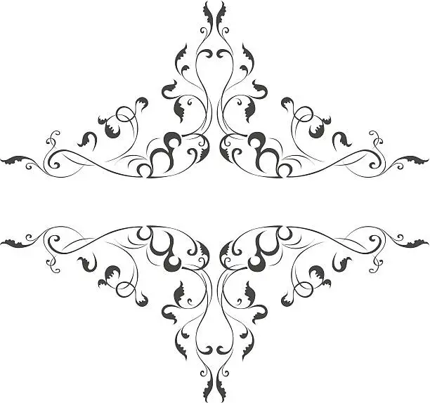 Vector illustration of Vector ornament