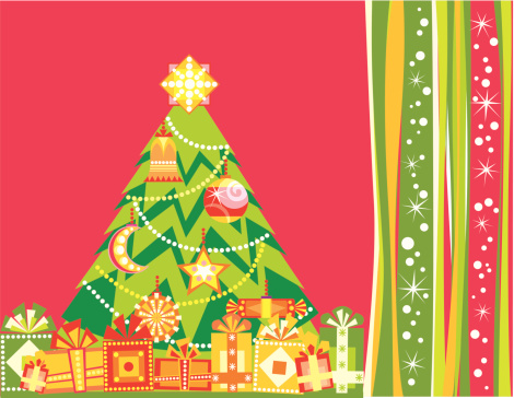 Vector background for winter holiday