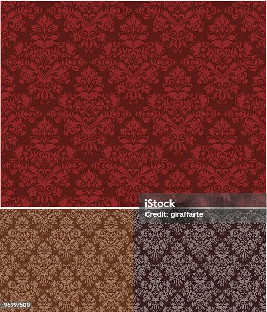 Antico Seamless Pattern 1 - Immagini vettoriali stock e altre immagini di Antico - Vecchio stile - Antico - Vecchio stile, Astratto, Bellezza