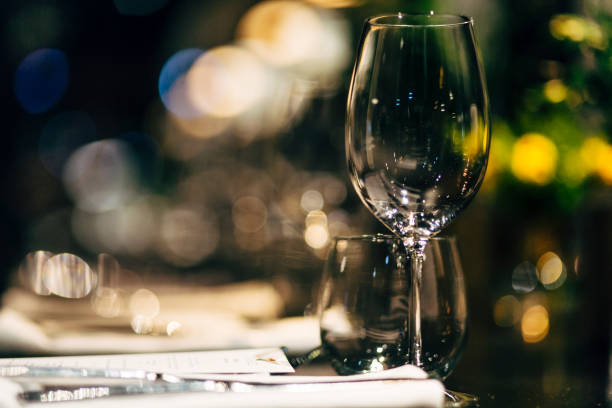 istock Luxury Table setting for party, Christmas, holidays and weddings. 969976070