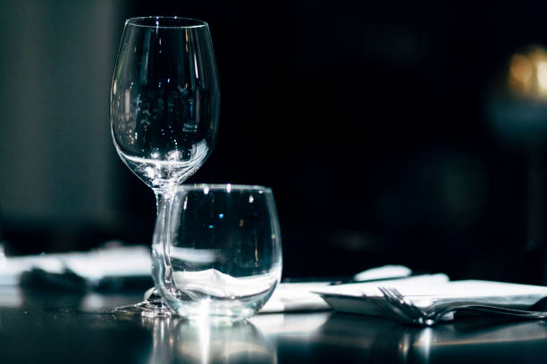 Luxury Table setting for party, Christmas, holidays and weddings.