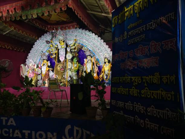 istock Goddess Durga - Festival of Bengal 969979120