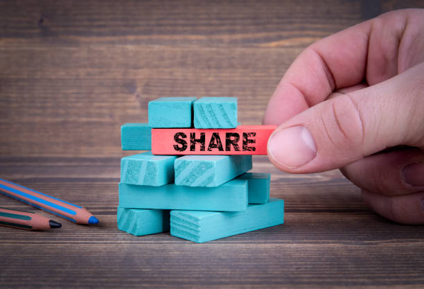 istock Share, Social Media and Business Concept 969985364
