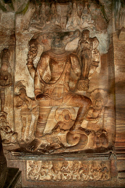 istock Sculpture of Varaha at Badami Cave 969993910