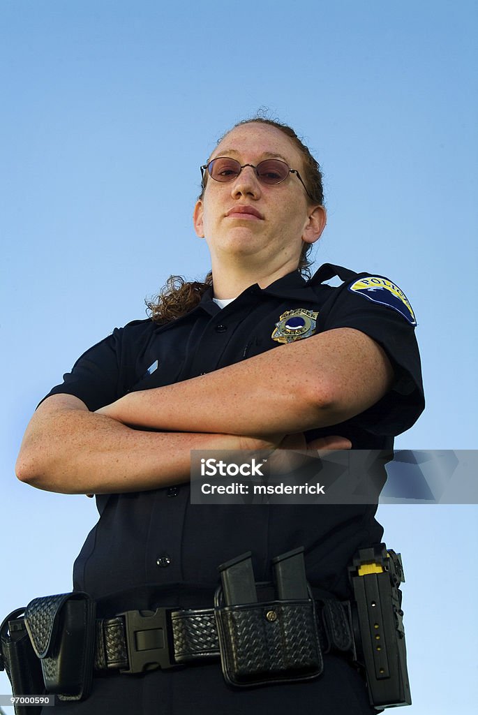 Problemas em - Royalty-free Força policial Foto de stock